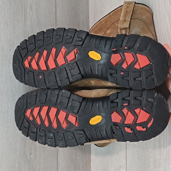 Red Wing Men's Leather Steel Toe Vibram Work Boots 4448 Shoes Sz 11D - Picture 11 of 12